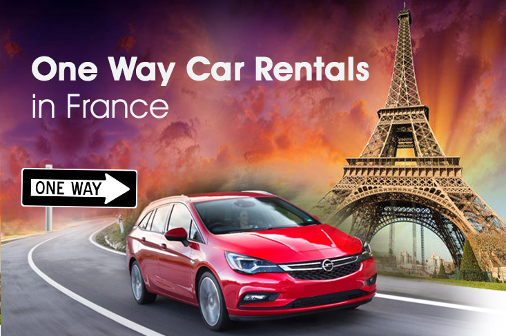 one way car rental france